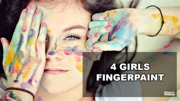 4 Girls Fingerpaint: A Creative Journey into Artistic Expression