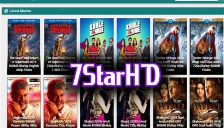 7StarHD: Watch & Download Movies & Series - Find Alternatives!