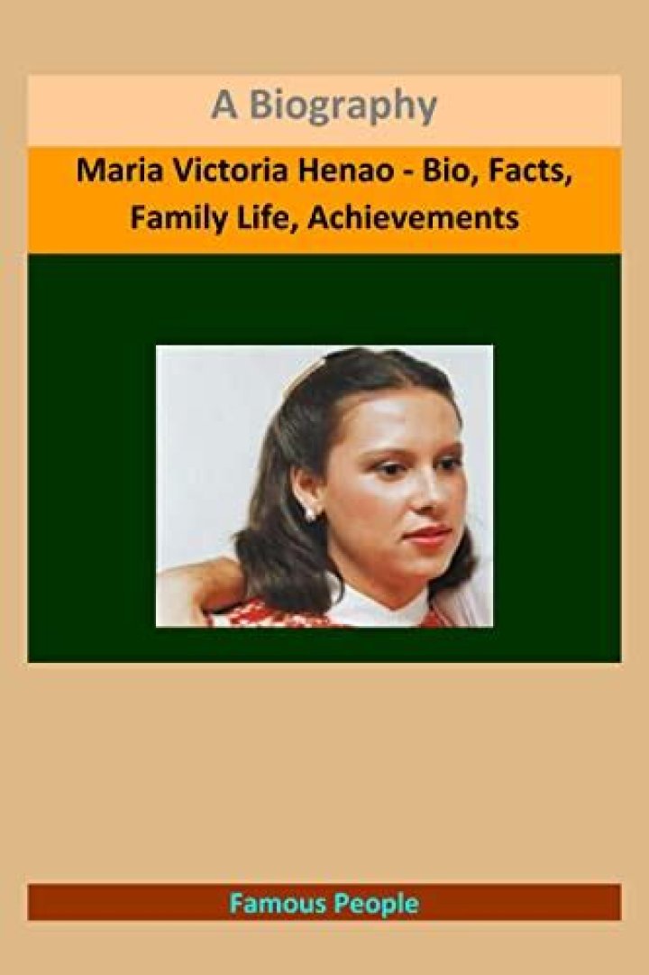 A Comprehensive Look at Maria Victoria Henao: Life and Impact
