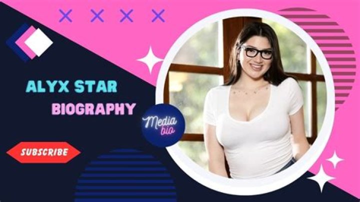 Alyx Star Wikipedia: The Ultimate Guide to Her Life, Career, and Legacy
