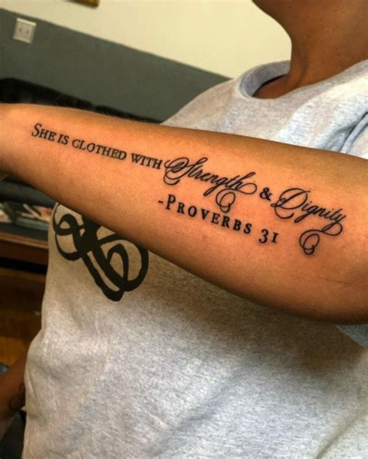 Bible Verse Tattoos: A Meaningful Expression of Faith