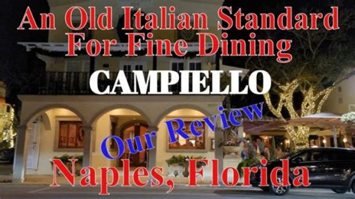 Campiello Restaurant Naples FL: A Culinary Gem in the Heart of Naples