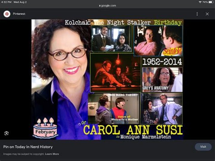 Carol Ann Susi's Husband: Who Was Wayne Susi?