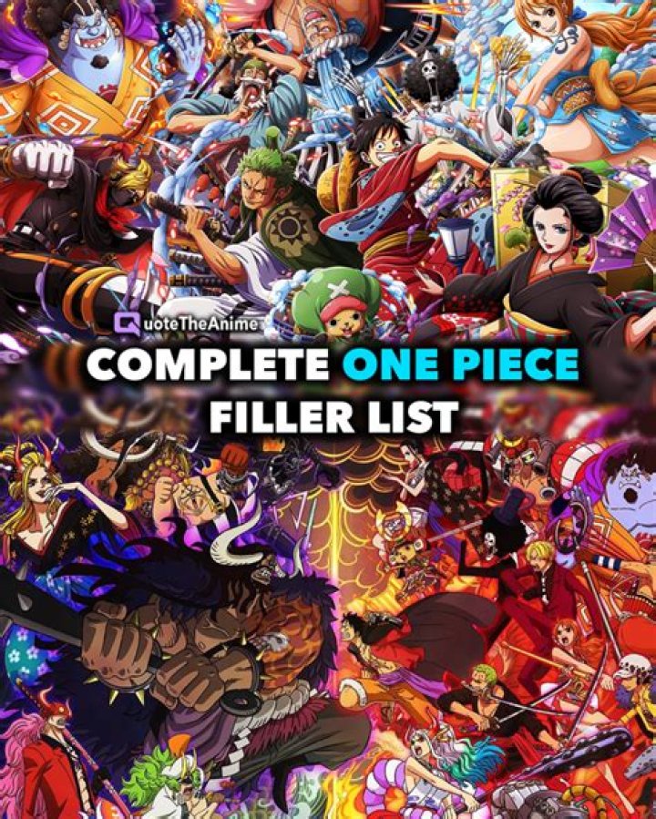 Complete One Piece Filler List: Your Ultimate Guide to Watching
