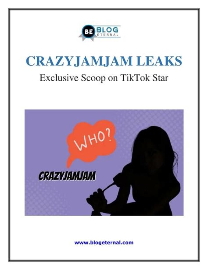 CrazyJamJam Leaks: The Untold Story Behind the Viral Sensation