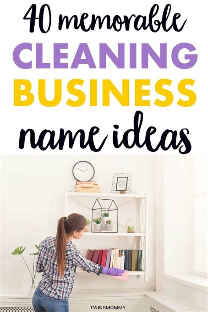 Creative and Catchy House Cleaning Business Names