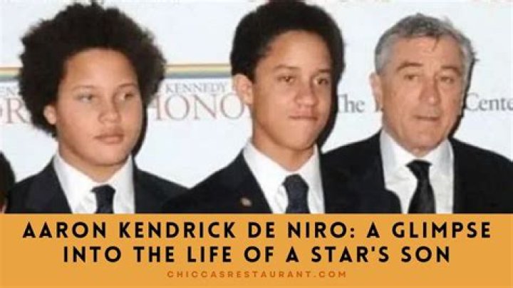 Discover Aaron Kendrick De Niro: Rising Stars Journey