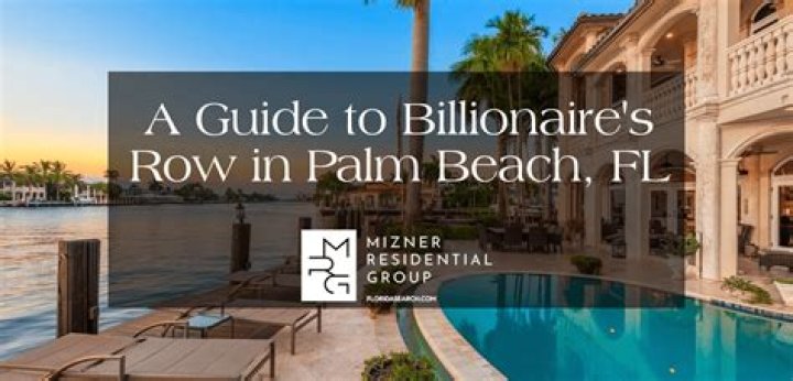Discover Billionaire Row in Palm Beach: A Haven for the Ultra-Wealthy