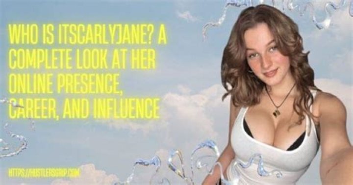 Exploring Carly Jane's Online Presence: A Comprehensive Look at ItsCarlyJane OnlyFans Content