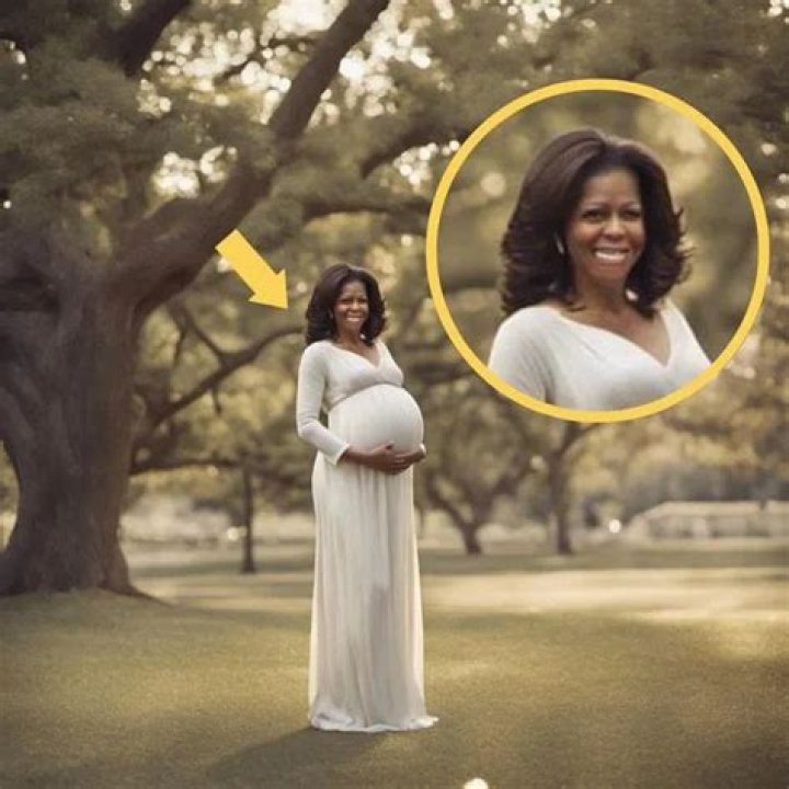Exploring the Iconic Image of Michelle Obama During Her Pregnancy