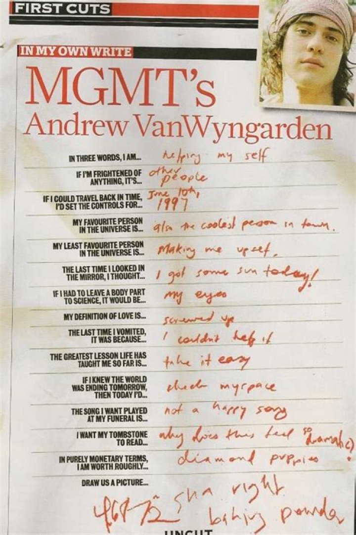 Exploring the Life of Andrew VanWyngarden's Wife: A Journey Through Love and Music