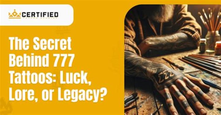 Exploring the Meaning and Significance of 777 Tattoos