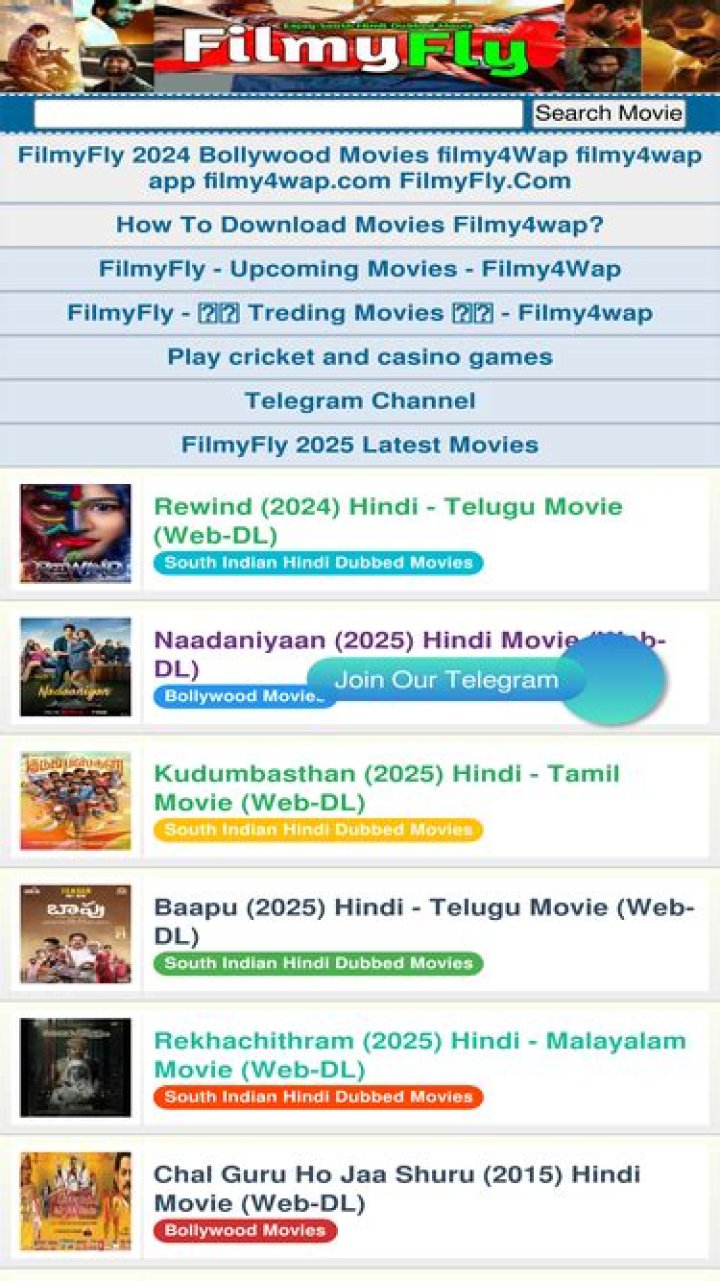 Filmy4Web 2025 Bollywood: Your Ultimate Destination for All Things Cinematic