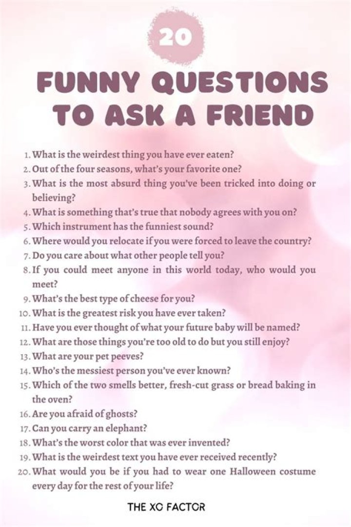 Funniest Questions to Ask a Friend: Ignite Laughter and Bonding