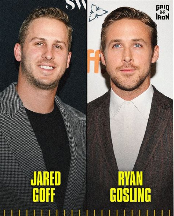 Jared Goff and Ryan Gosling: NFL and Hollywood Icon Duo