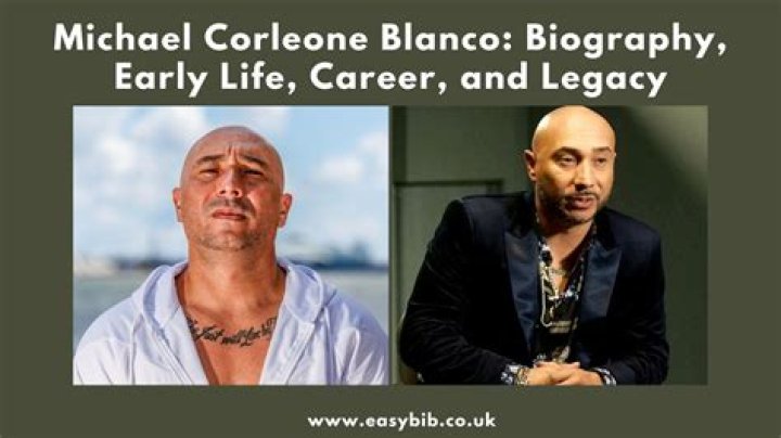 Michael Corleone Blanco Age: The Untold Story of a Legacy