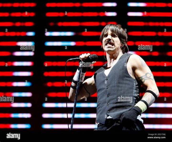 Red Hot Chili Peppers Lead Singer: Anthony Kiedis