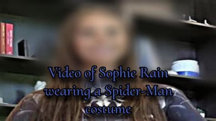 Sophie Rayne's Amazing Spiderman Video!