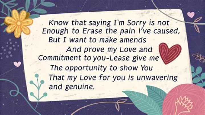 Sorry Quotes for Love for Her: Finding the Right Words to Express Your Regret