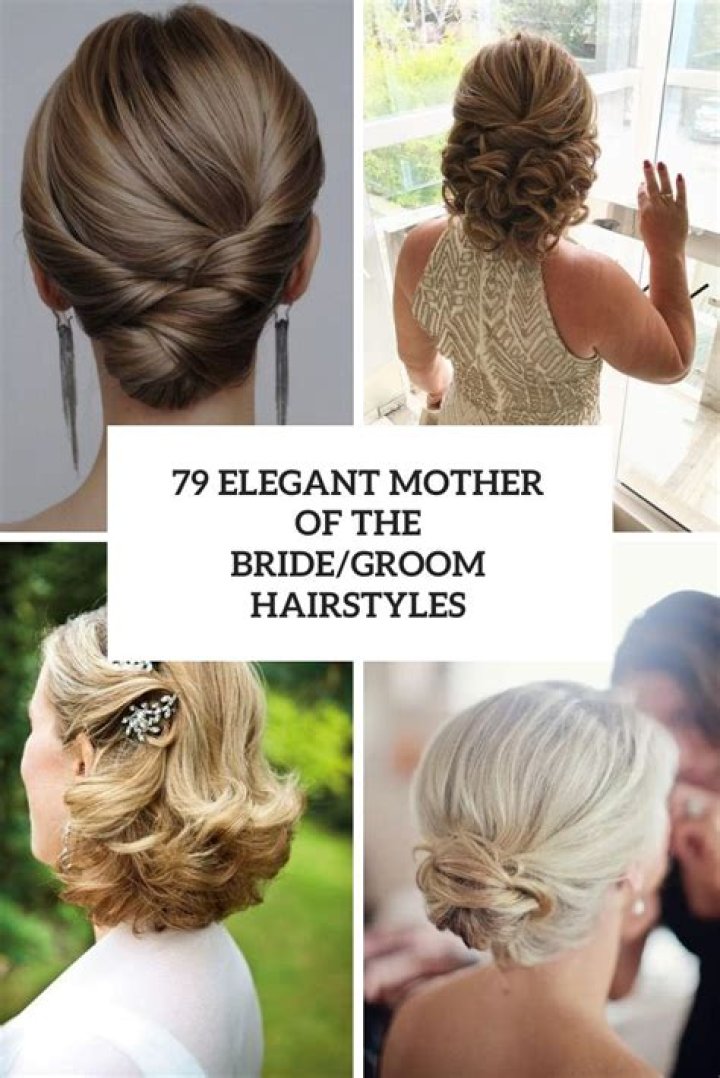 Stunning Short Hair Updos for the Mother of the Bride