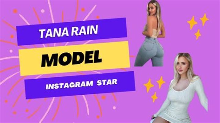 Tana Rain Fapello: The Rising Star of Social Media