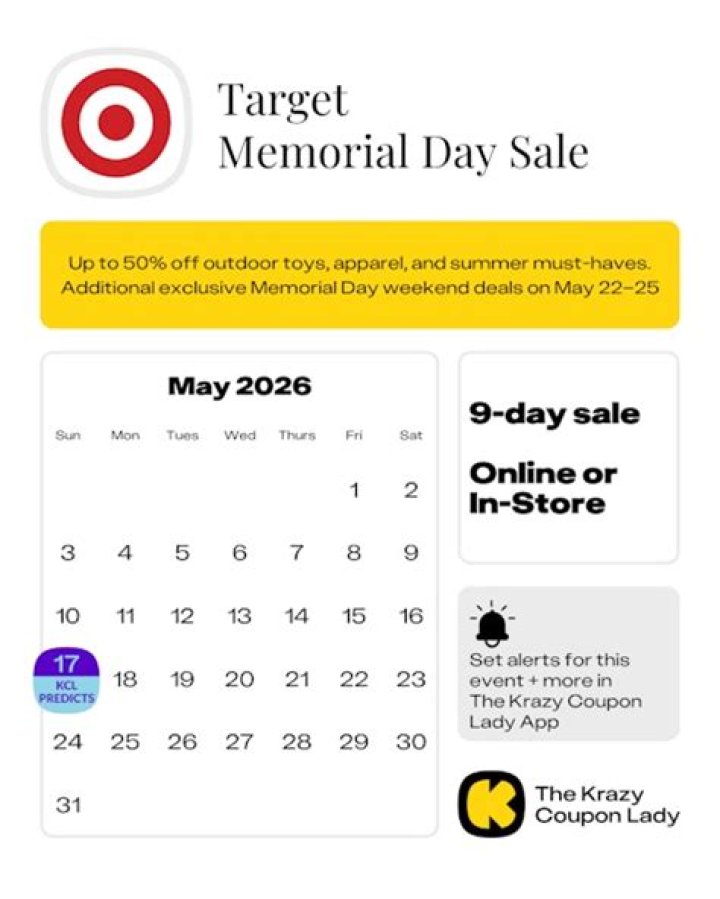 Target Memorial Day Sale 2024: Your Ultimate Guide to Unmissable Deals