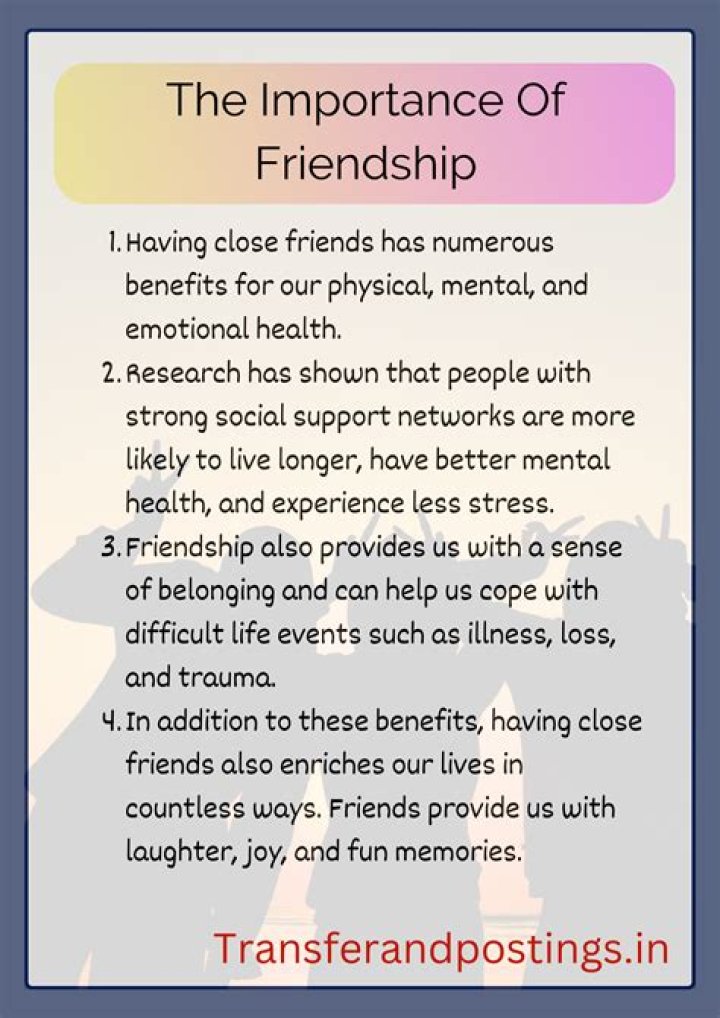 Thanking a Special Friend: The Importance of Gratitude in Friendship