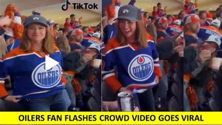 The Unforgettable Incident: Oiler Fan Flashes Crowd