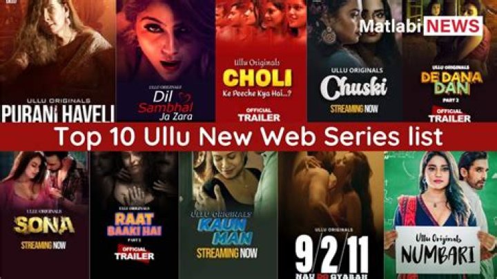 Ullu Web Series List: The Ultimate Guide for Binge-Watchers