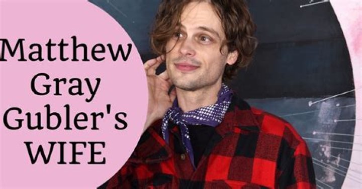 Unveiling the Mystery of Matthew Gray Gubler's Partner