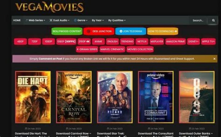 Vegamovies Alternatives & Streaming: Find Movies & Shows Now!