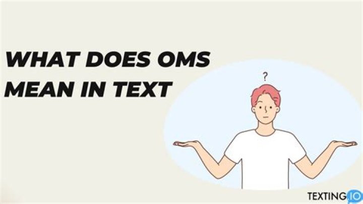 What Does OMS Mean in Text Slang? The Ultimate Guide for 2023